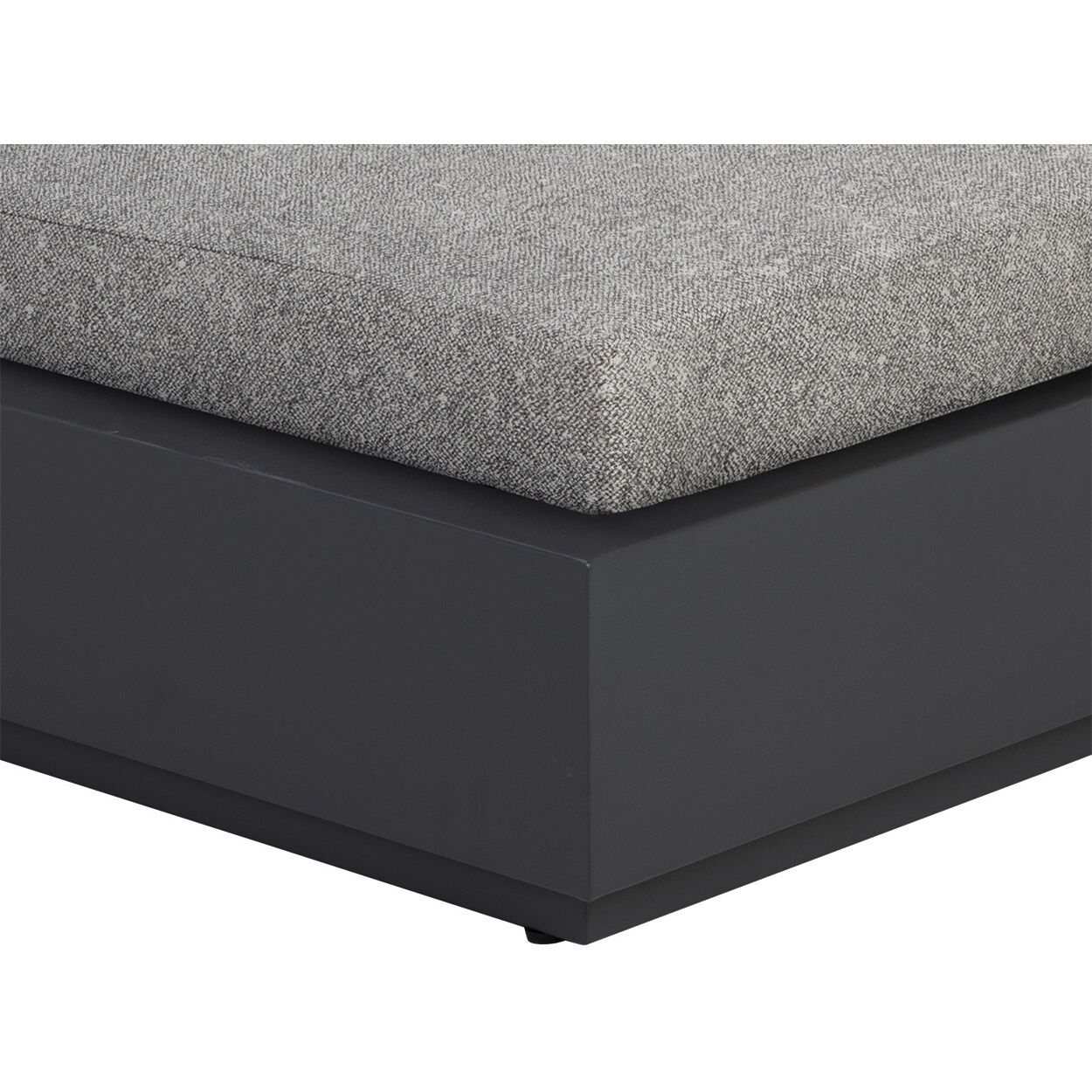 Tavira Charcoal / Lanikai Salt And Pepper Outdoor Lounger